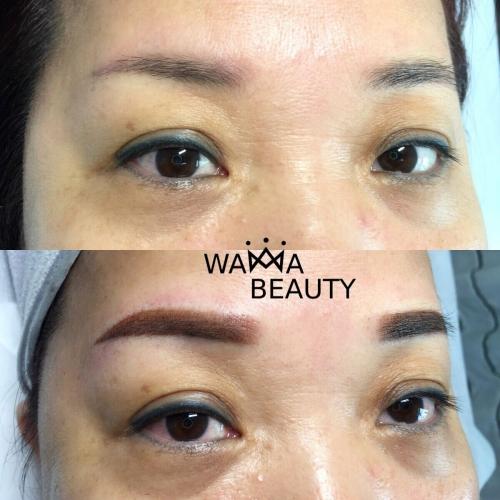 Microshading Eyebrows