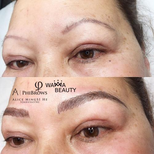 Microblading Eyebrows