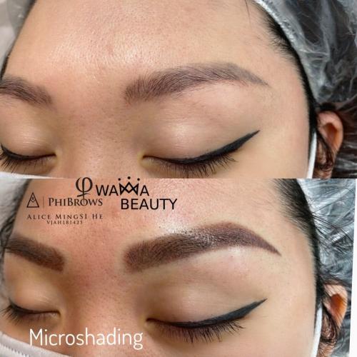 Microshading Eyebrows