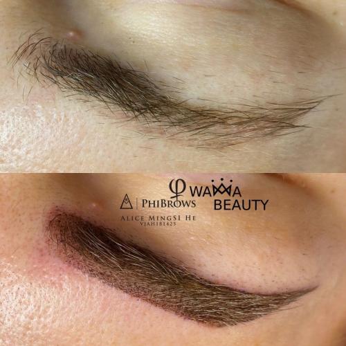 Microshading Eyebrows