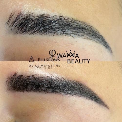 Microshading Eyebrows